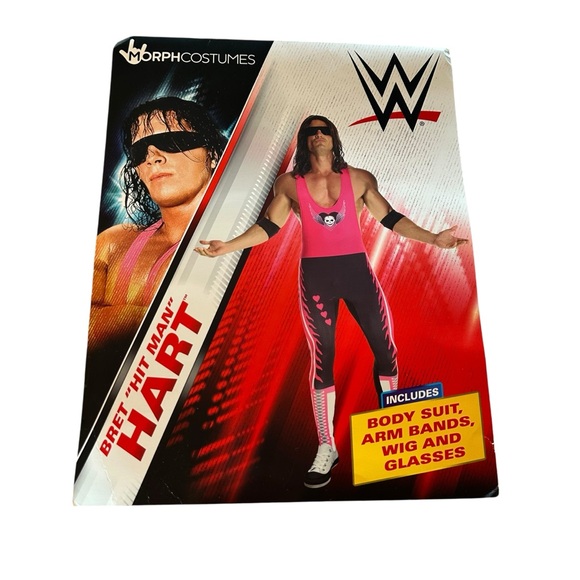 morph Other - Bret Hart Pink and Black Costume